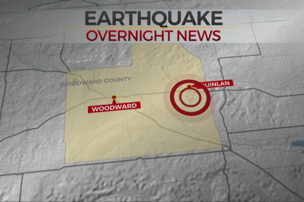 earthquake Oklahoma today