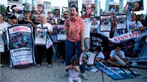 Families of Israeli Hostages Protest at Border Crossing to Block Aid to Gaza